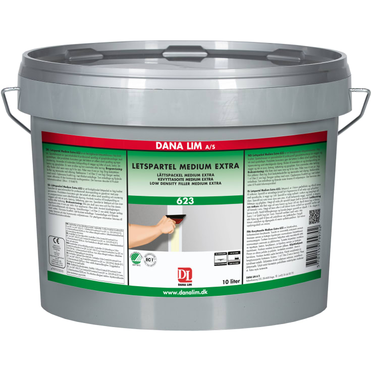 Letspartel medium ekstra 623 - 10Liter