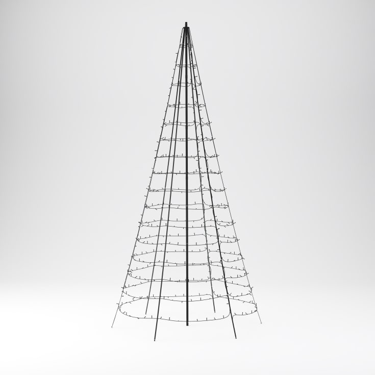 Twinkly stang til Light Tree | 8 meter | aluminium