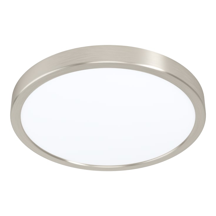Eglo Z Fueva Bath plafond, borstat stål, Ø28,5 cm