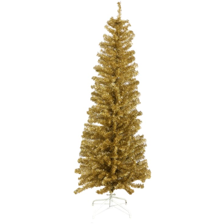 Nordic Winter plastgran, guld