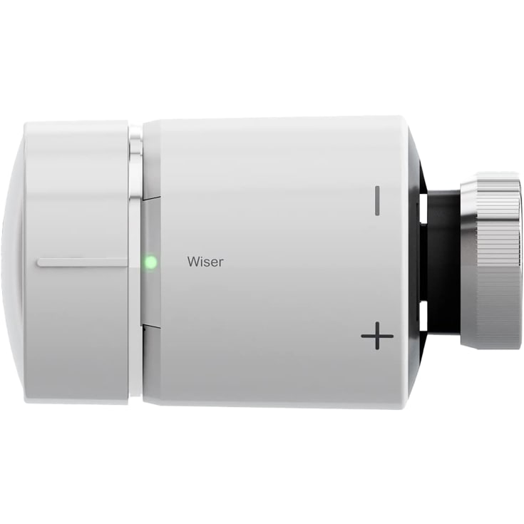 Schneider Electric Wiser Z3 radiatortermostat, hvid