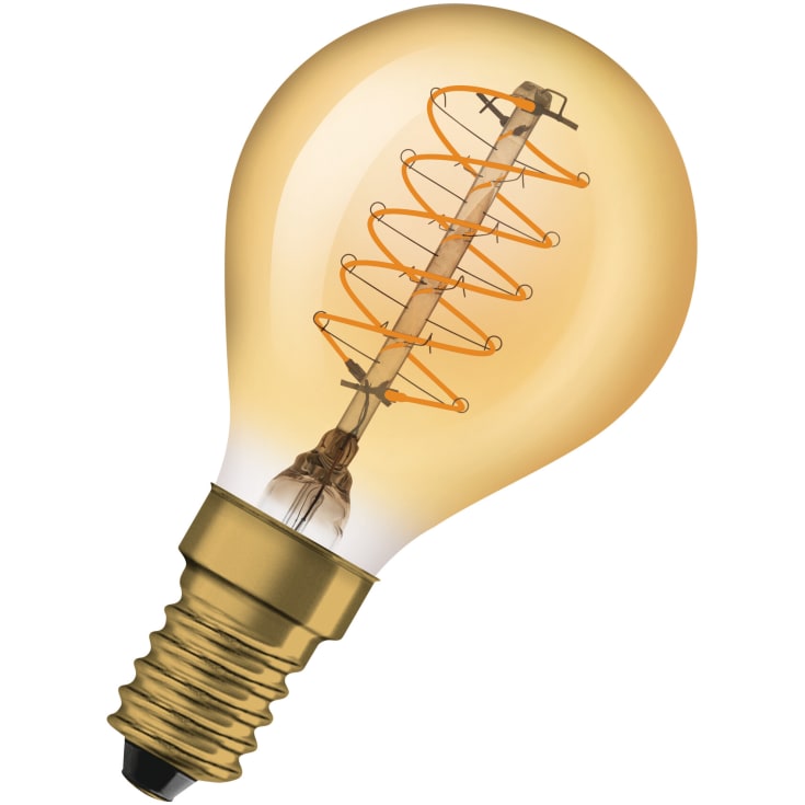 Ledvance Vintage 1906 E14 klotlampa, 2200K, 2,4W