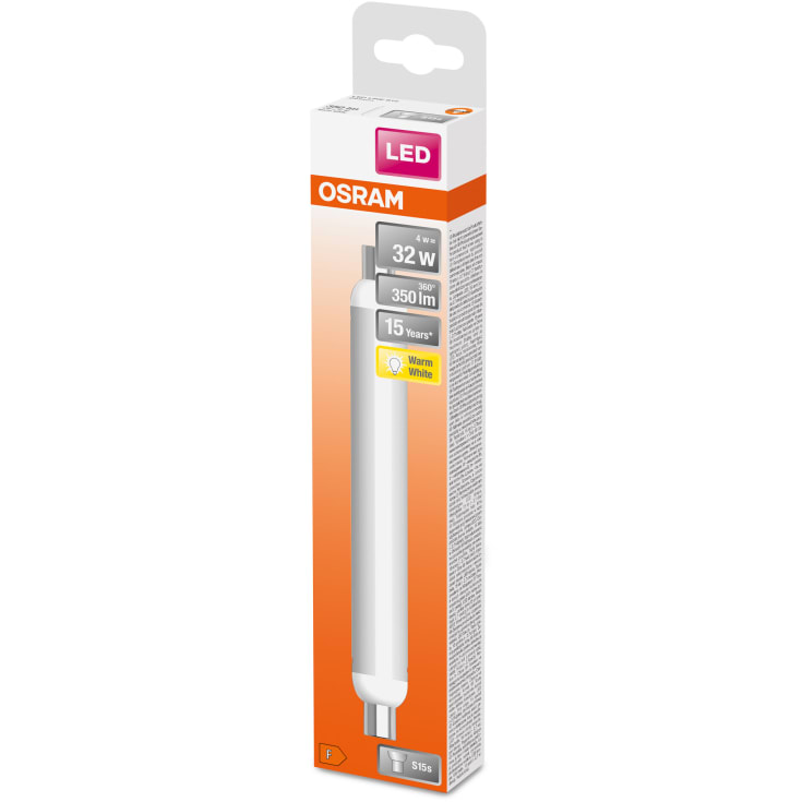 Ledvance Line S15s rørpære, 2700K, 4W