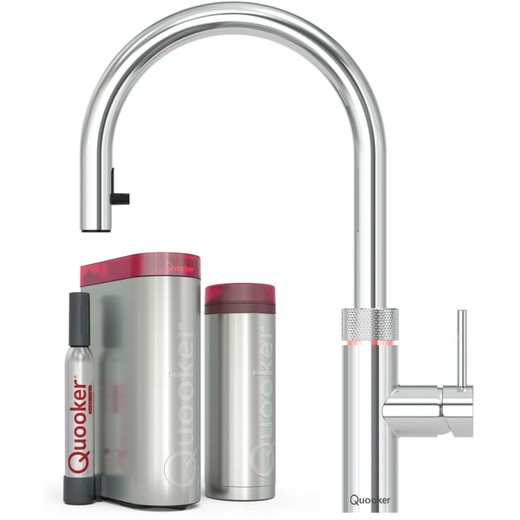 Quooker Flex 5 i 1 køkkenarmatur, Pro3B & Cube, krom