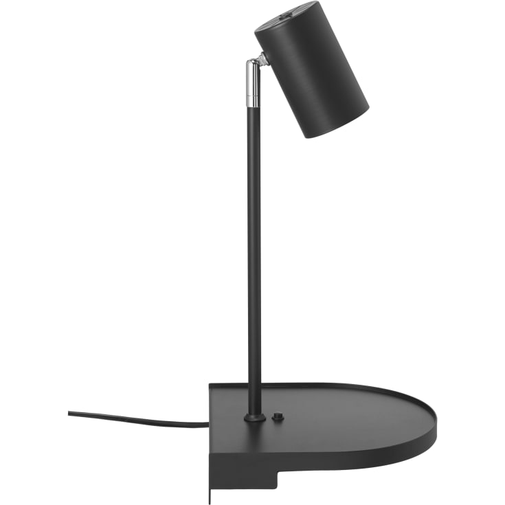 Nordlux Cody vägglampa med USB, svart