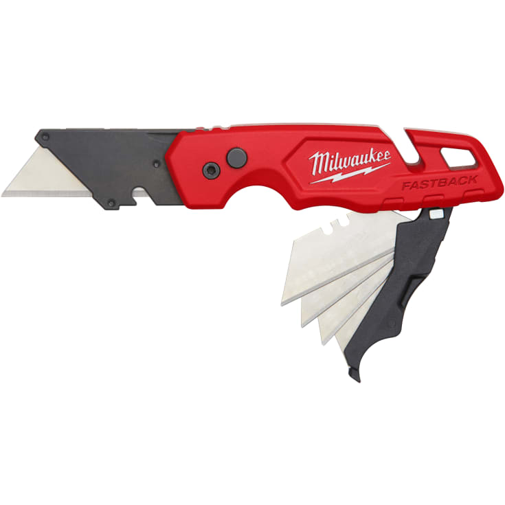 Milwaukee Fastback foldekniv, med bladoppbevaring, 5 stk.