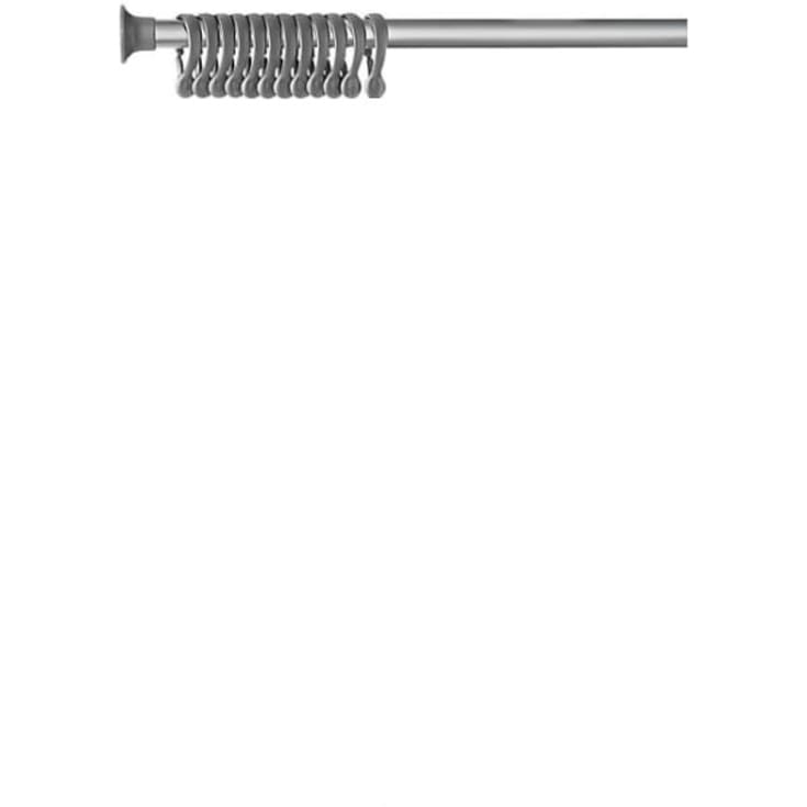 Van Der P Erica2000 Super-expander badeforhængsstang, 70-170 cm, sølv