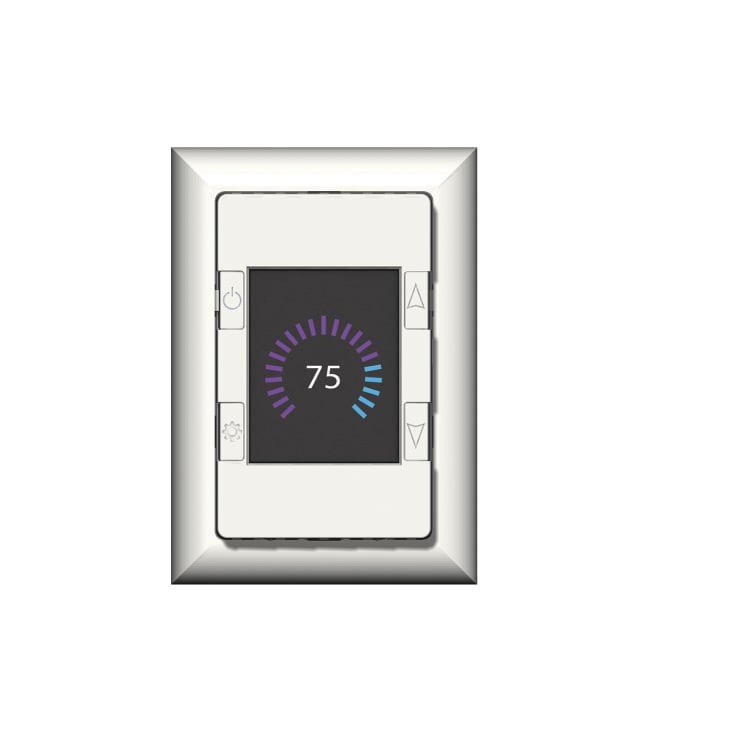 Mtouch One gulvvarme termostat til 1,5 modul i hvid