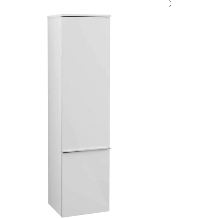 Villeroy & Boch Venticello højskab, 40,4x154,6 cm, venstre, grå