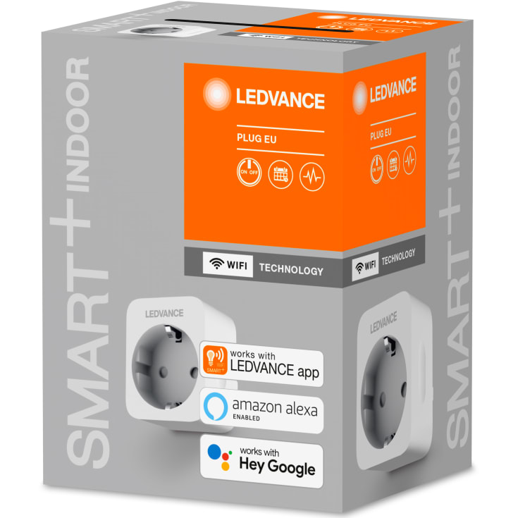 Ledvance Smart+ Wifi indendørs smart plug, energimåler