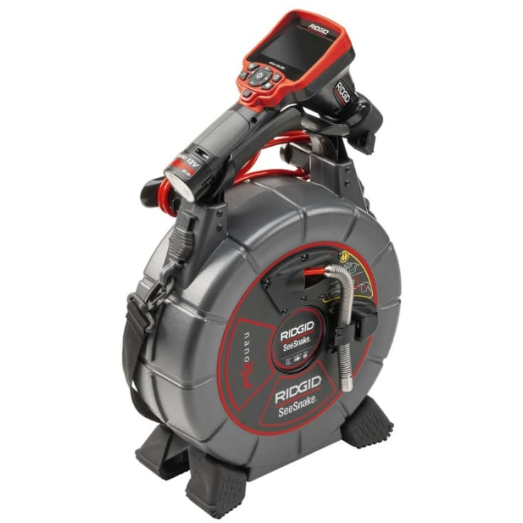 Ridgid NanoReel N85S kameratrommel med CA350x-monitor