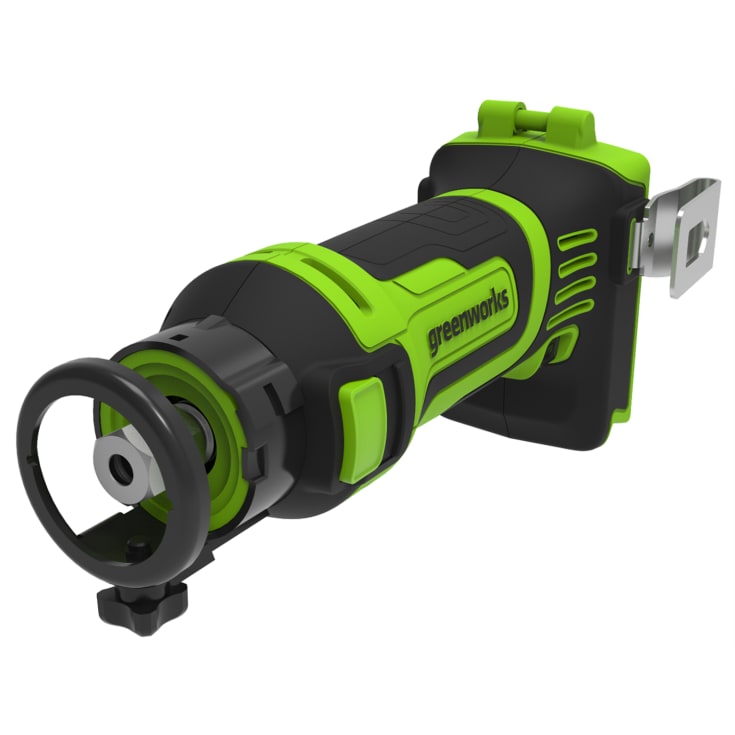 Greenworks overfræser,  24V, uden batteri