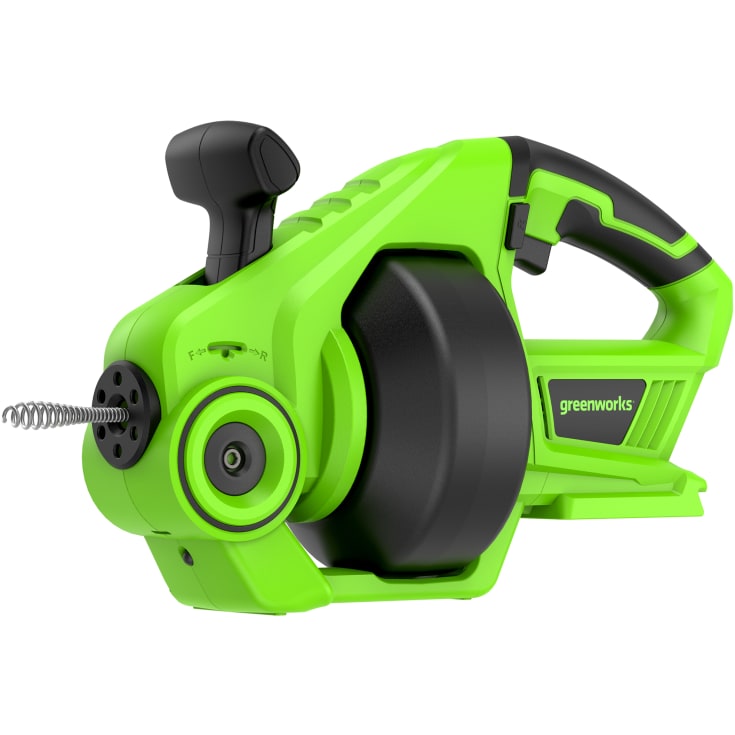 Greenworks avløpsrenser 24V, uten batteri