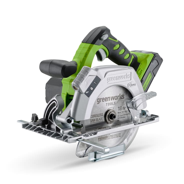 Greenworks cirkelsåg 24V, Ø184 mm, utan batteri