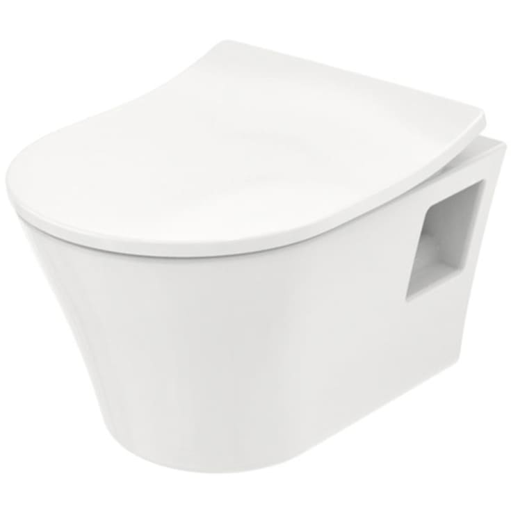 Toto ES væghængt toilet, uden skyllekant, rengøringsvenlig, hvid