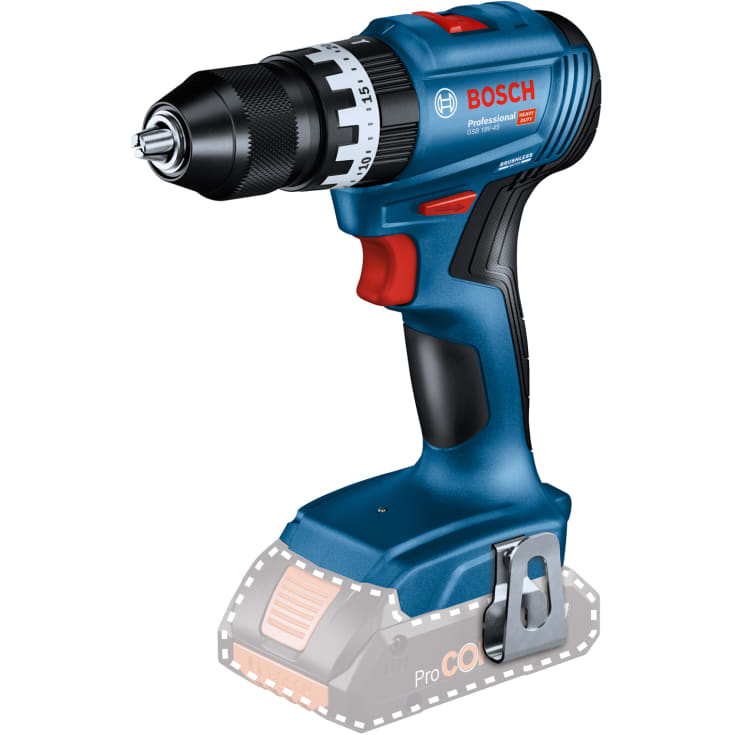 Bosch GSB18V-45 Professional slagboremaskine u. batteri