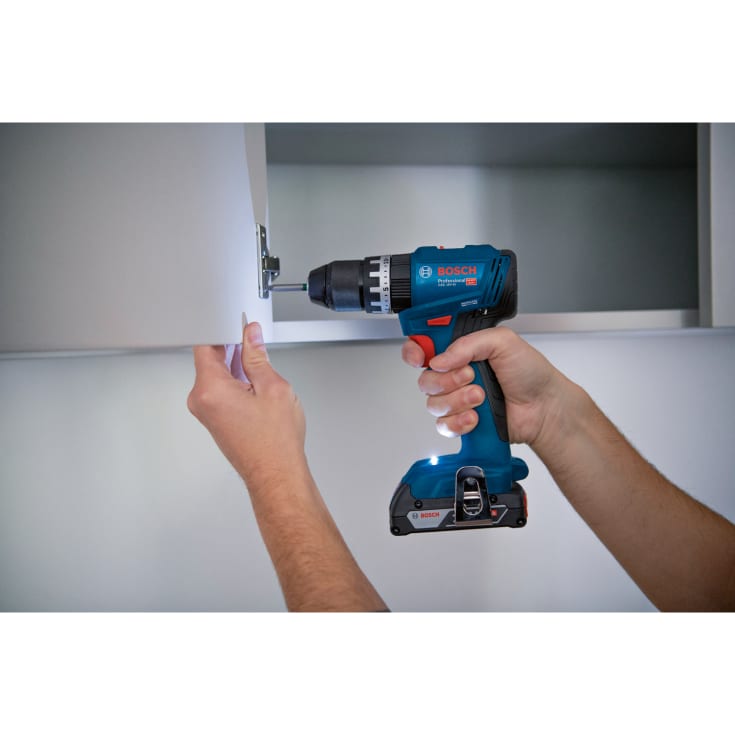Bosch GSB18V-45 Professional slagboremaskine m. 2x18V 2,0Ah