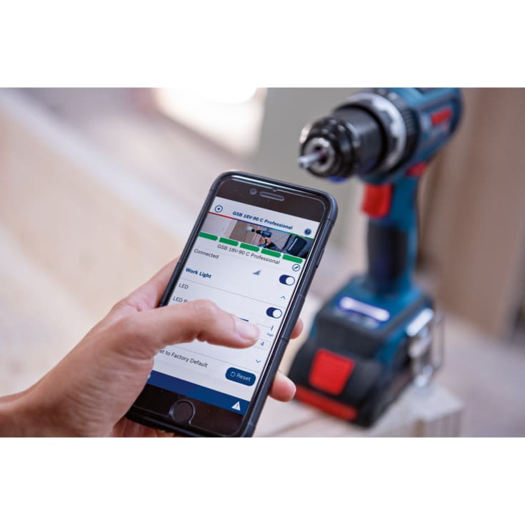 Bosch slagboremaskine GSB 18V-90 C, solo