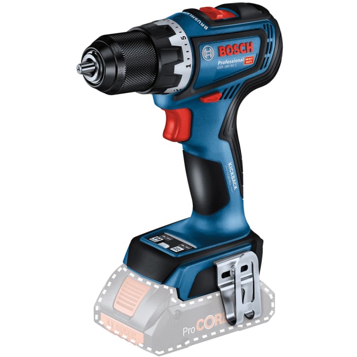 Bosch bore-/skruemaskine GSR 18V-90 C, solo