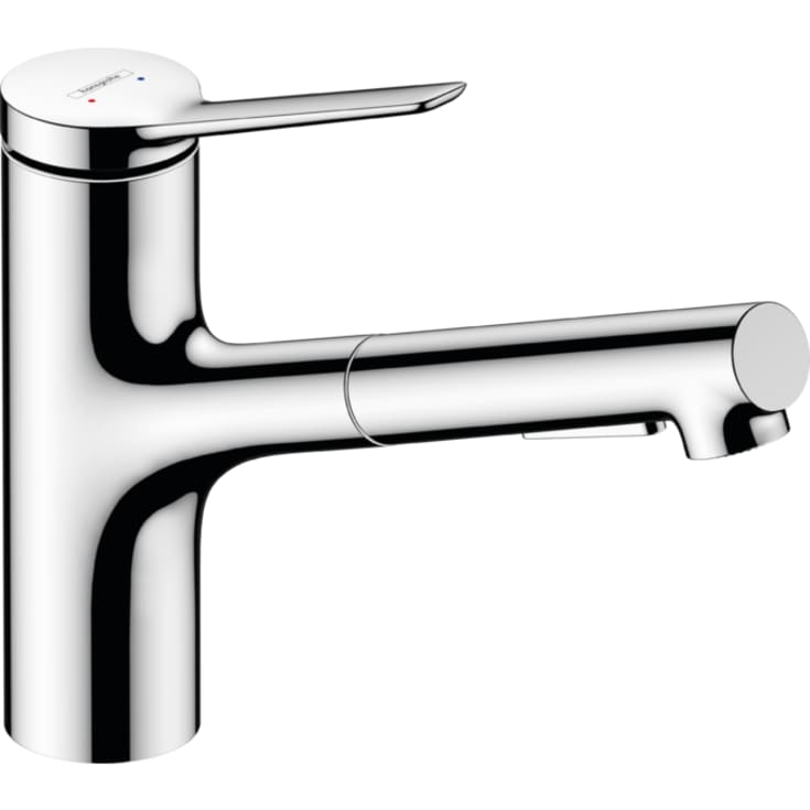 Hansgrohe Zesis M33 kökblandare, utdragbar pip, krom