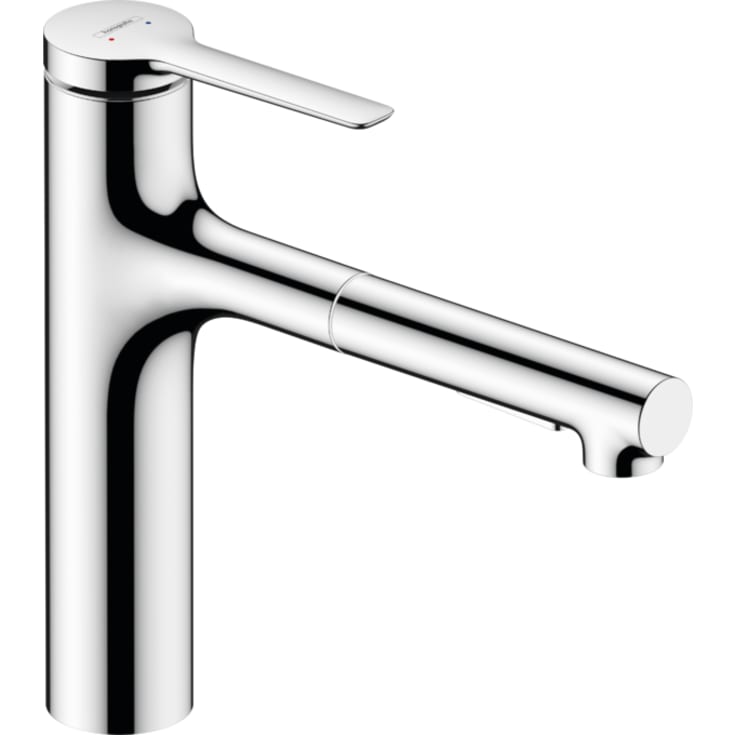 Hansgrohe Zesis M33 kjøkkenarmatur, uttrekkbar tut, krom