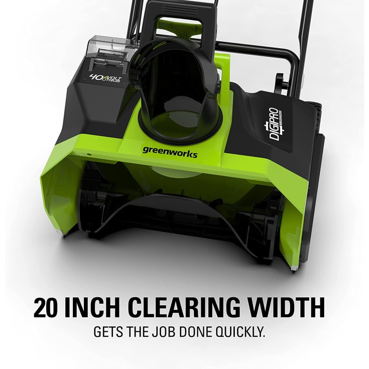 Greenworks sneslynge - 40V u. batteri