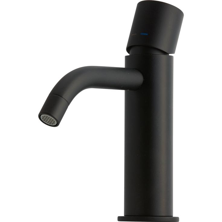 Lavabo Mira 060 tvättställsblandare, matt svart