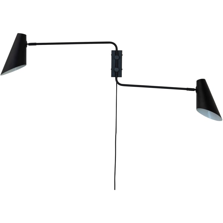 Dyberg Larsen Cale vegglampe, 2 armer