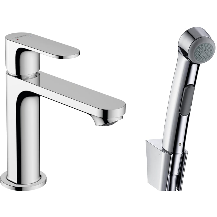 Hansgrohe Rebris S 110 tvättställsblandare, krom