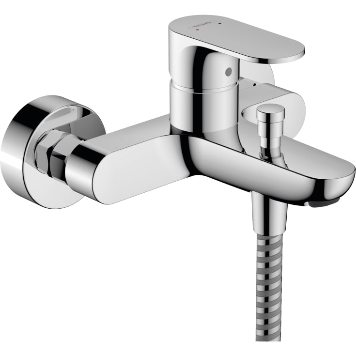 Hansgrohe Rebris S badekarbatteri, krom