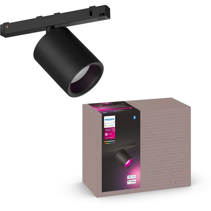 Philips Hue Perifo skenspotlight, svart