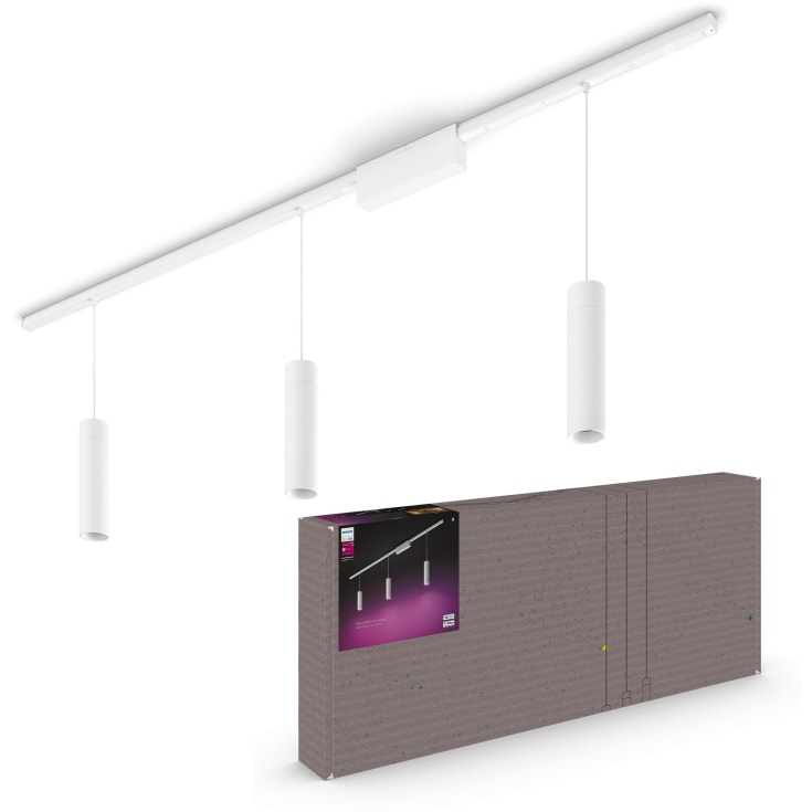 Philips Hue Perifo skensystemset, 3 skenpendellampor, vit
