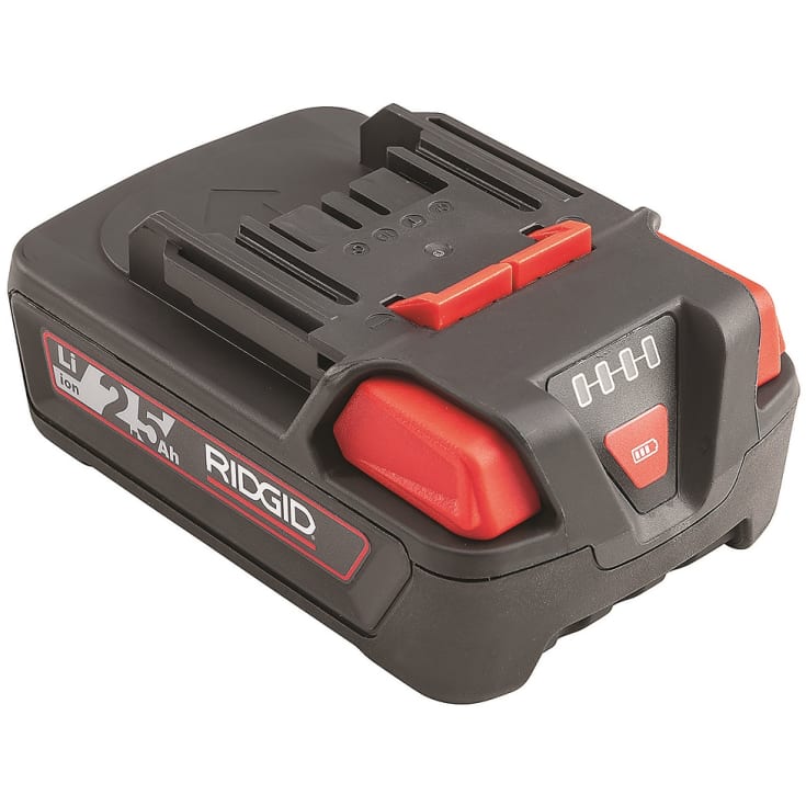 Ridgid batteri, 18 V/2,5 Ah