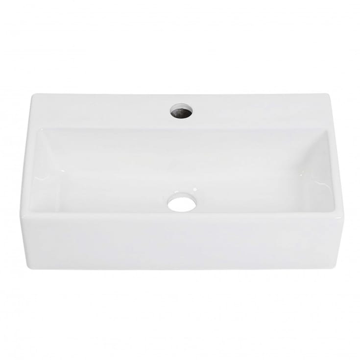 Lavabo Boxo 1080 Slim håndvask, 50x30 cm, hvid
