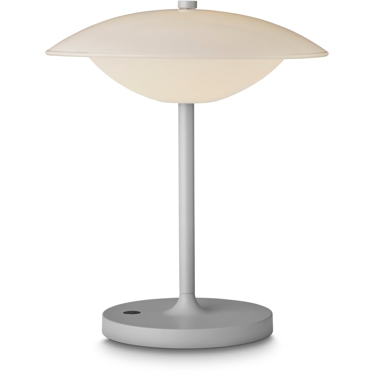 Halo Design Baroni genopladelig bordlampe, grå