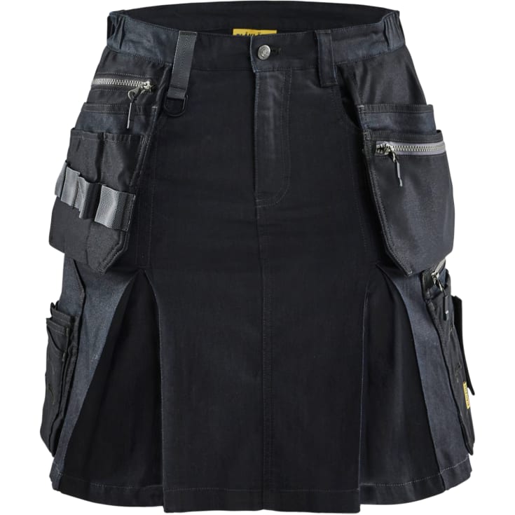 Blåkläder håndverksskjørt 71801147, denim, størrelse 42