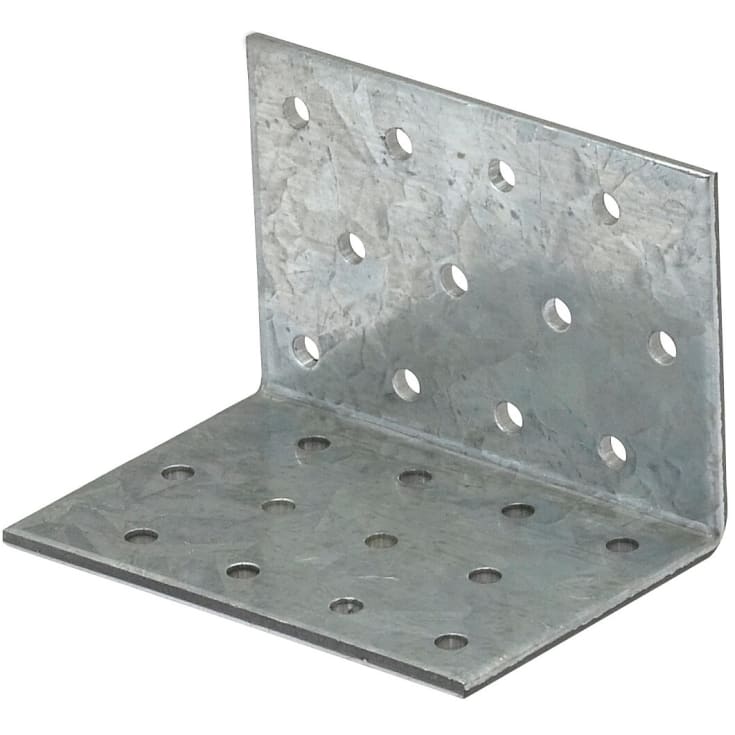 100 stk Vinkelbrakett 40 x 40 x 60 x 2,5 mm, FZB, 100 stk.