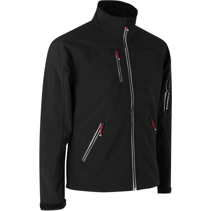Soft shell-jakke sort xl
