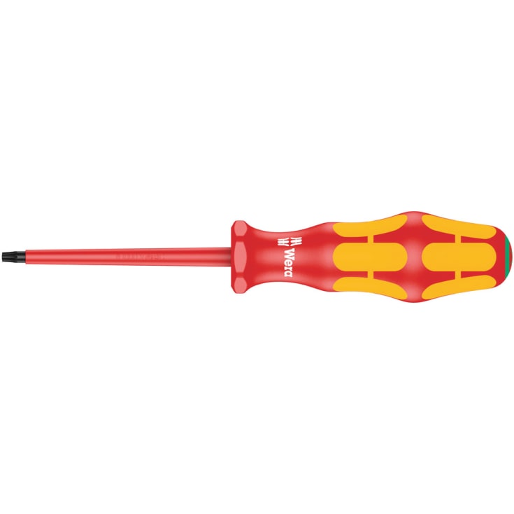WERA 167 i VDE-isolert TORX® skrutrekker, TX 15 x 80 mm