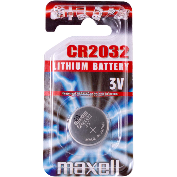 Maxell Lithium CR2032 knapcelle batteri, 1 stk.