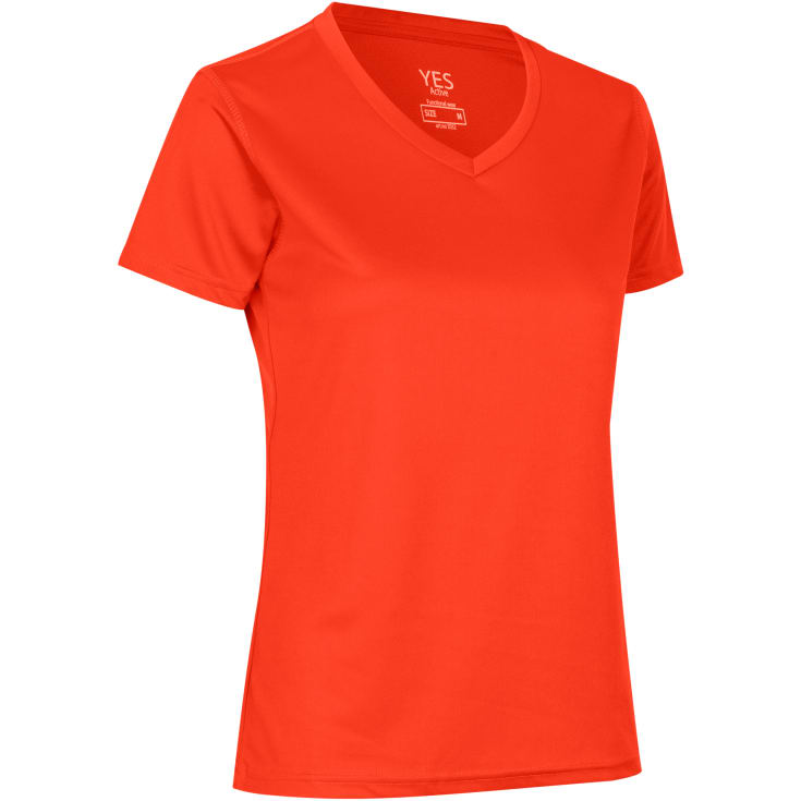 Yes active dame t-shirt orange