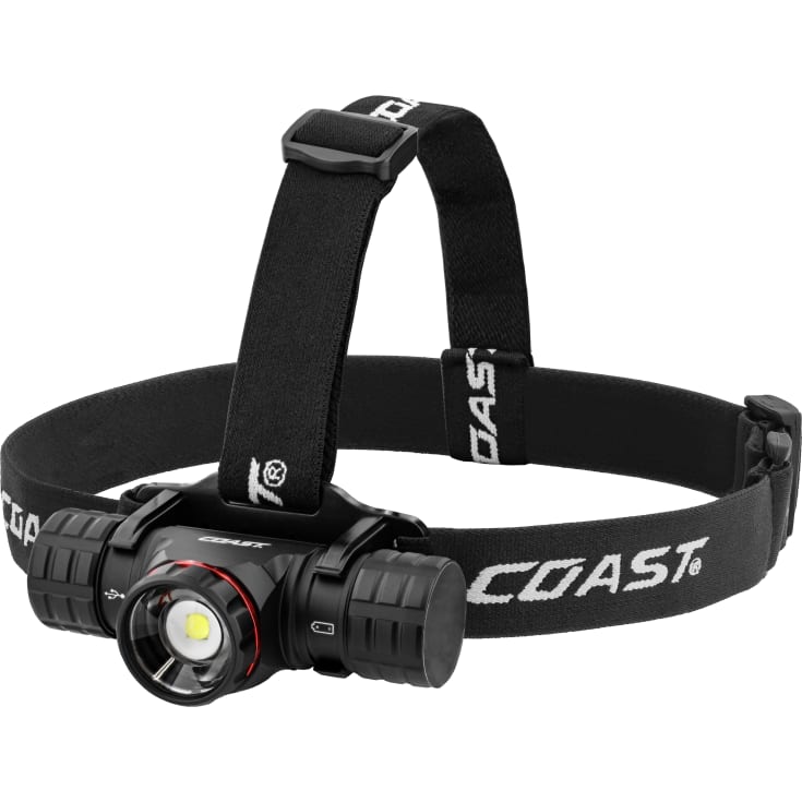 Coast XPH34R hodelykt, oppladbar