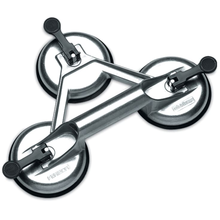 BOHLE glassløfter, 3 kopper, alu., 100 kg
