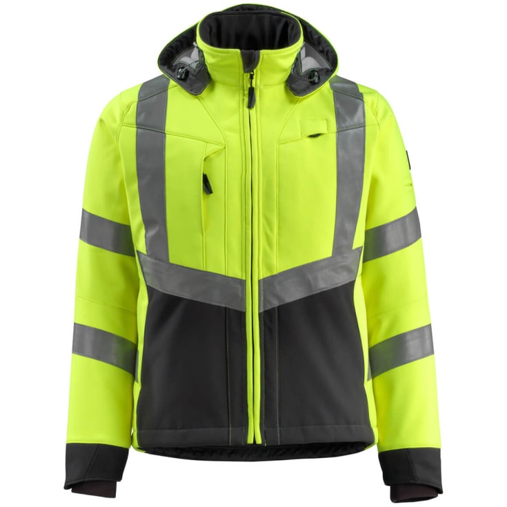 Softshell Blackpool gul/så xl
