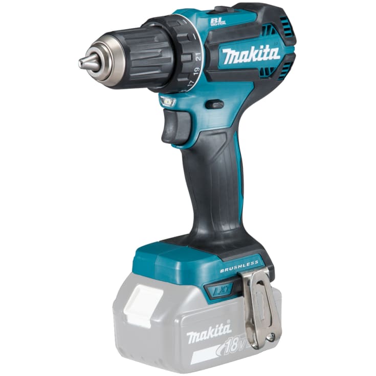 Makita bore-/skruemaskine DDF485Z, 18 V, uden batteri og lader