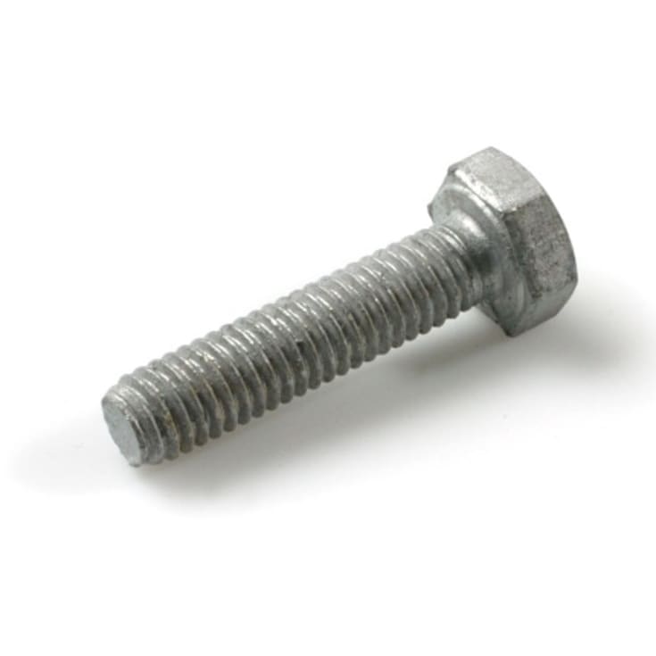 Settskrue M8 x 20 mm, FZV, DIN 4017, sekskant, 200 stk.