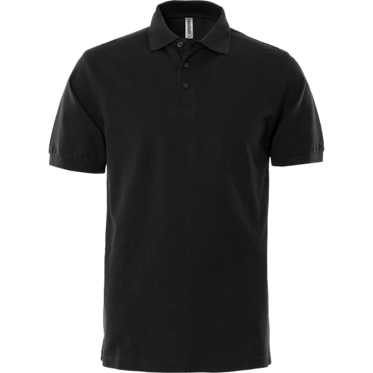 Acode poloshirt k/æ sort   l