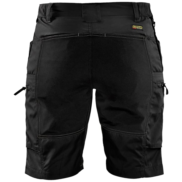 Blåkläder dame serviceshorts 71491845, stretch, svart, størrelse 38