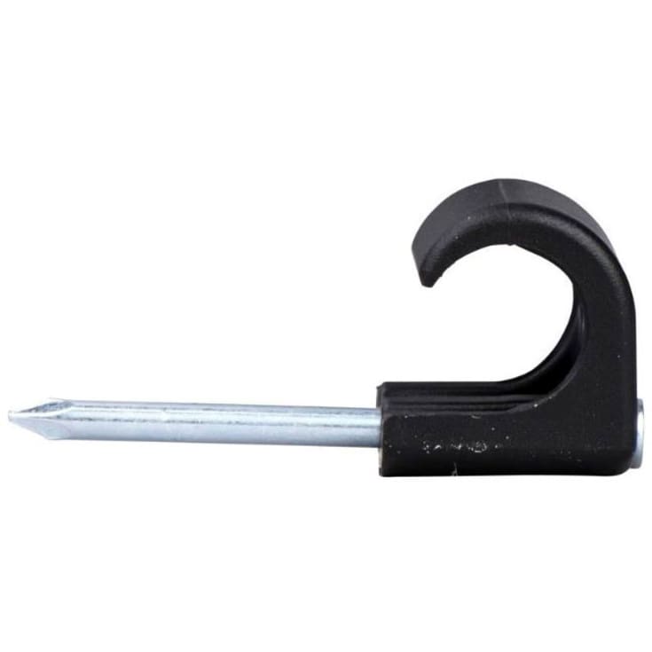 100 stk Schneider Thorsman kabelklemmer, 7-10 mm, sort