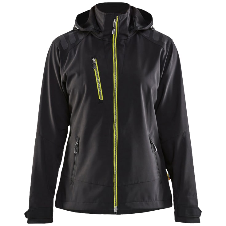 blåkläder softshell jakke 47192, gul str. S